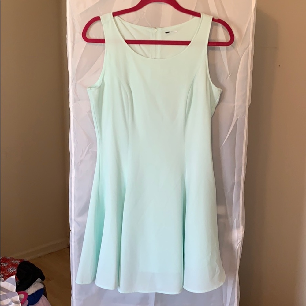 Light blue dress!
